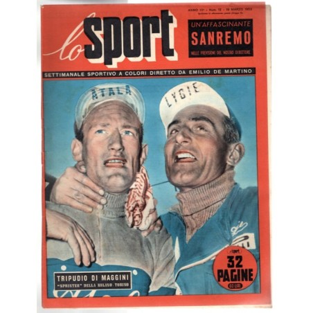 LO SPORT-n 12, 19 marzo-1953