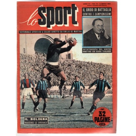 LO SPORT-n 10, 5 marzo-1953