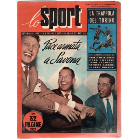 LO SPORT-n 7, 12 febbraio-1953