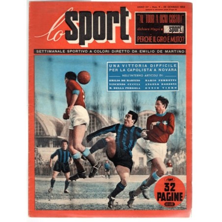 LO SPORT-n 4, 22 gen-1953