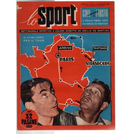 LO SPORT-n 3, 15 gennaio-1953