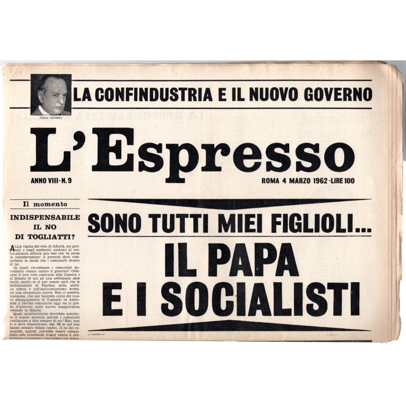 L'ESPRESSO-n 9, 4 marzo-1962
