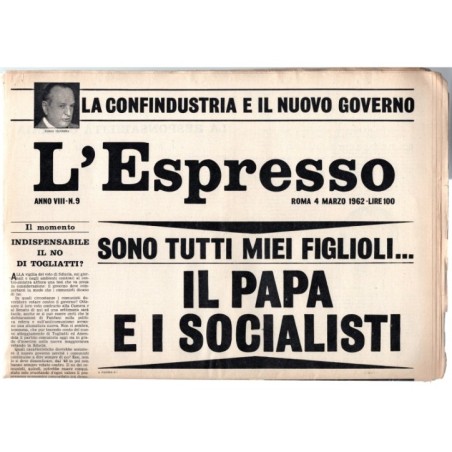 L'ESPRESSO-n 9, 4 marzo-1962
