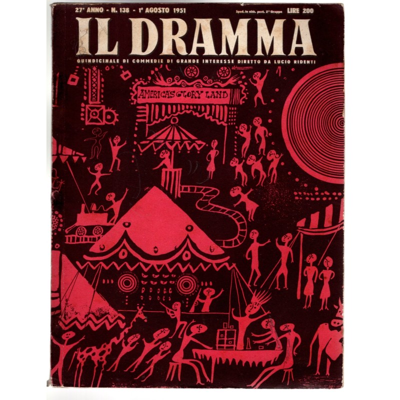 IL DRAMMA-n 138, 1 agosto-1951