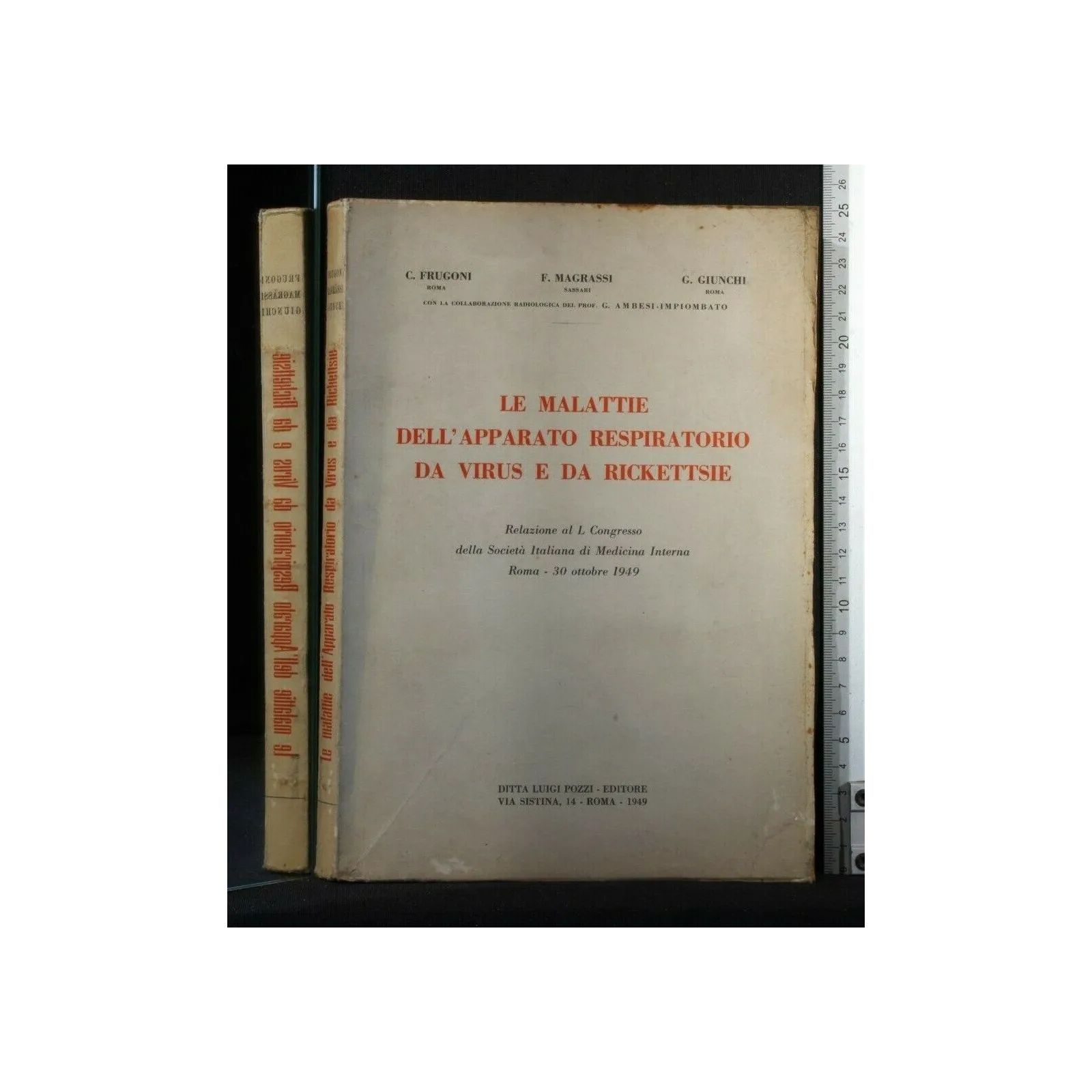 LE MALATTIE DELL'APPARATO RESPIRATORIO DA VIRUS E DA RICKETTSIE