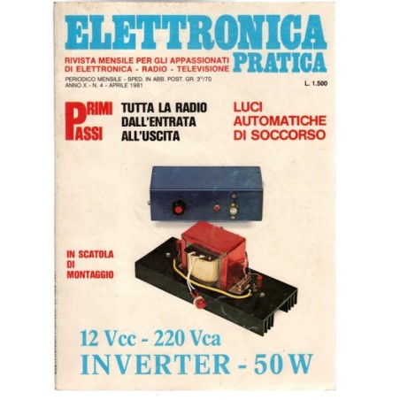 ELETTRONICA PRATICA-n 4, aprile-1981