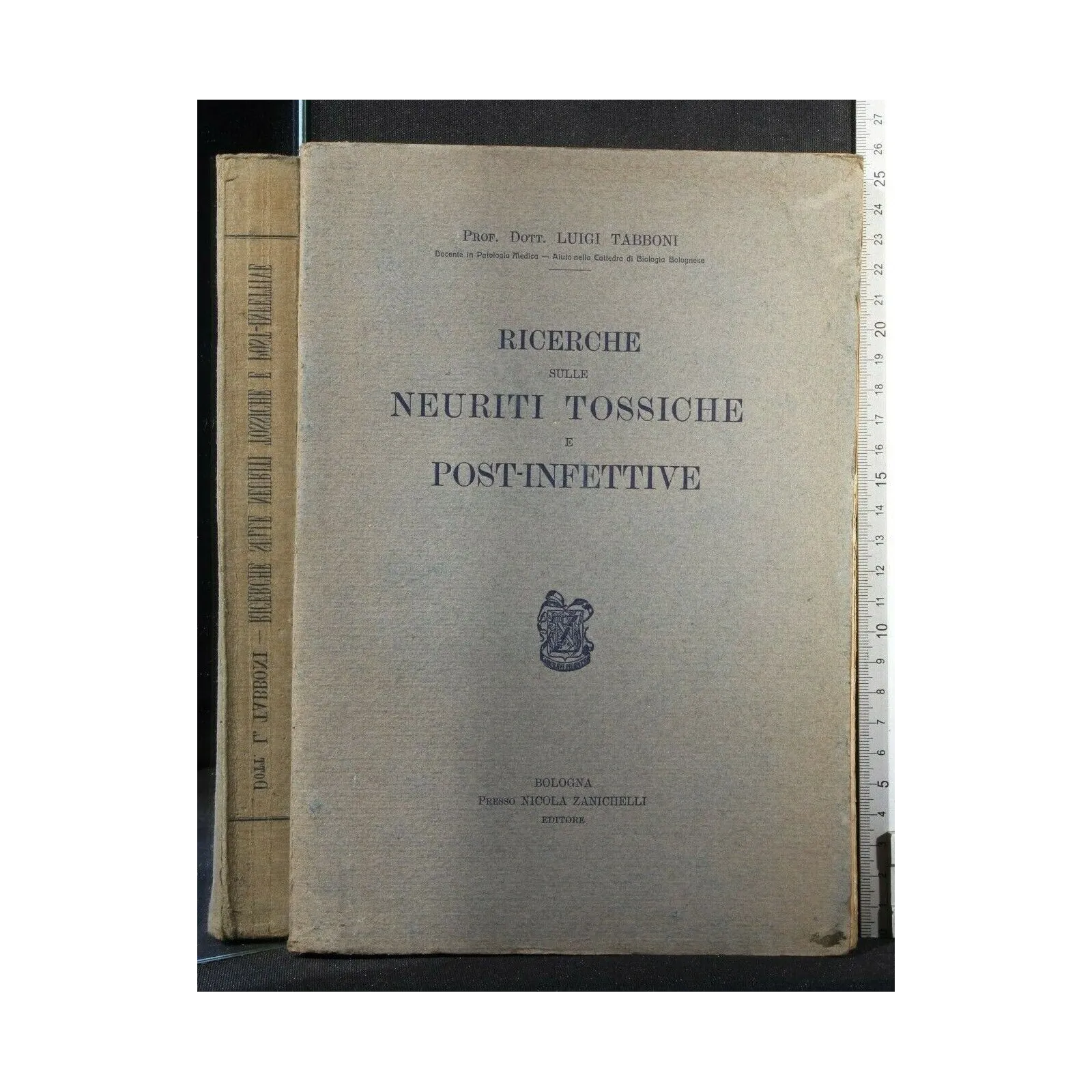 RICERCHE SULLE NEURITI TOSSICHE E POST-INFETTIVE