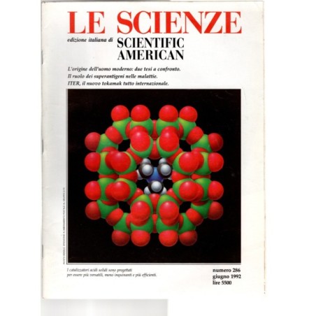LE SCIENZE. EDIZIONE ITALIANA DI SCIENTIFIC AMERICAN-n 286, giugno-1992