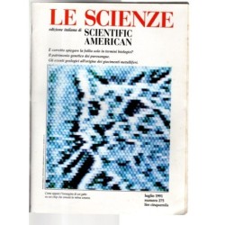 LE SCIENZE. EDIZIONE ITALIANA DI SCIENTIFIC AMERICAN-n 275, luglio-1991
