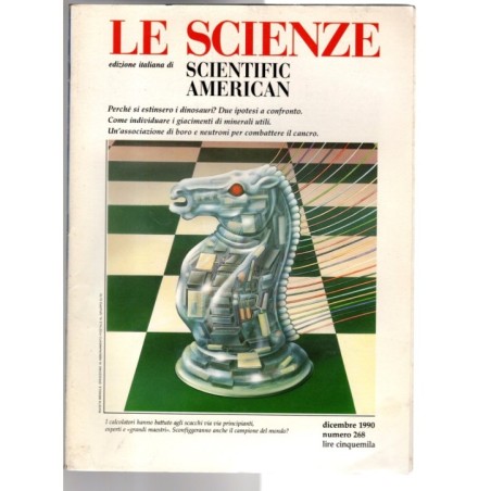 LE SCIENZE. EDIZIONE ITALIANA DI SCIENTIFIC AMERICAN-n 268, dicembre-1990