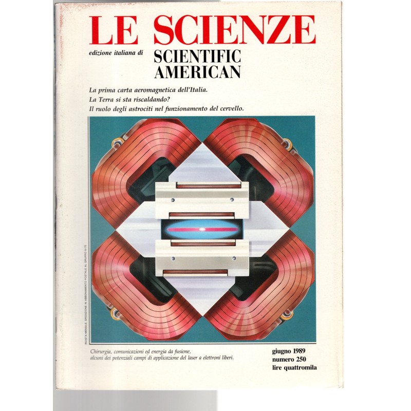 LE SCIENZE. EDIZIONE ITALIANA DI SCIENTIFIC AMERICAN-n 250, giugno-1989