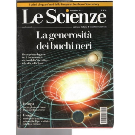 LE SCIENZE-n 529, settembre-2012