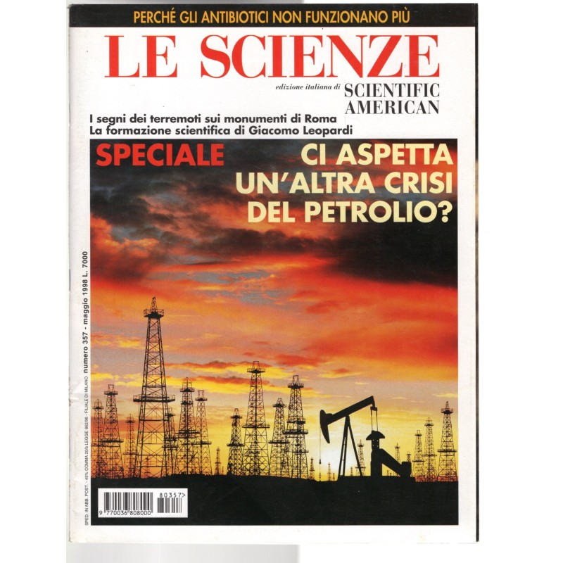 LE SCIENZE-n 357, maggio-1998