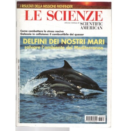 LE SCIENZE-n 360, agosto-1998