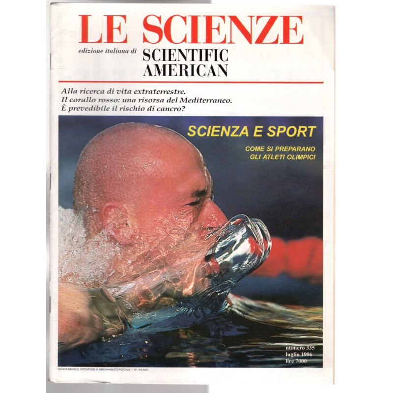LE SCIENZE. EDIZIONE ITALIANA DI SCIENTIFIC AMERICAN-n 335, luglio-1996