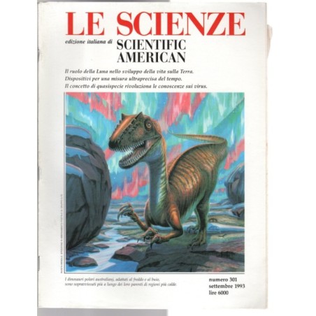 LE SCIENZE. EDIZIONE ITALIANA DI SCIENTIFIC AMERICAN-n 301, settembre-1993