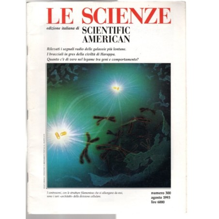 LE SCIENZE. EDIZIONE ITALIANA DI SCIENTIFIC AMERICAN-n 300, agosto-1993