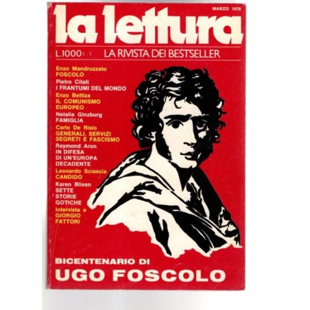LA LETTURA-n 3, marzo-1978