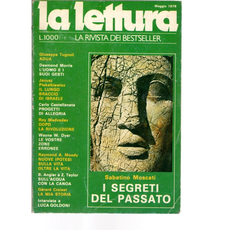 LA LETTURA-n 5, maggio-1978