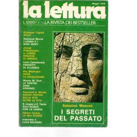 LA LETTURA-n 5, maggio-1978