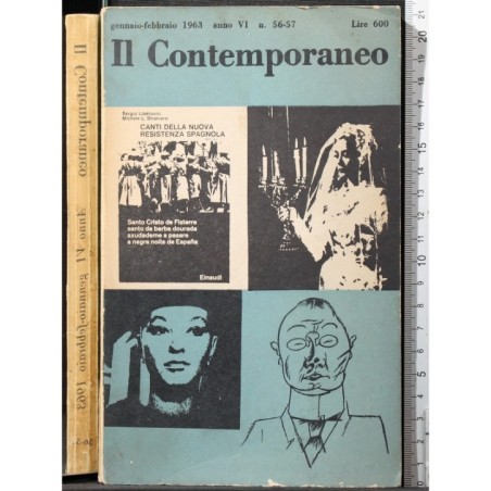 IL CONTEMPORANEO-n 56/57, gennaio/febbraio-1963