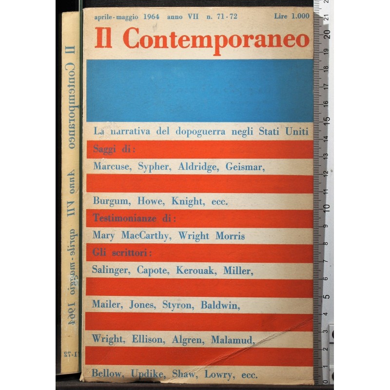 IL CONTEMPORANEO-n 71/72, aprile/maggio-1964