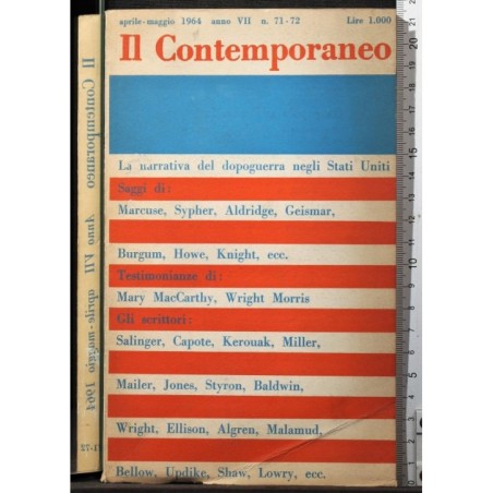 IL CONTEMPORANEO-n 71/72, aprile/maggio-1964