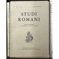 STUDI ROMANI-n 5, settembre-ottobre-1957