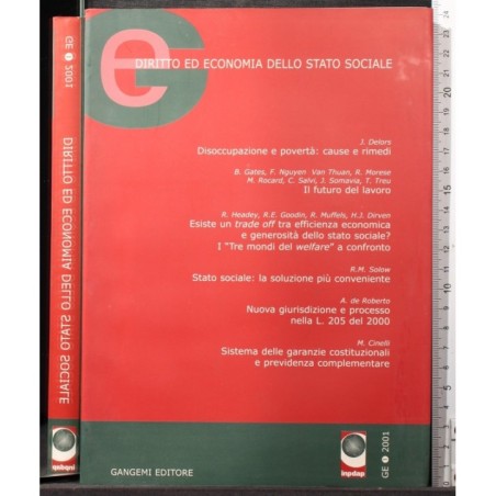 GE DIRITTO ED ECONOMIA DELLO STATO SOCIALE-n 1-2001