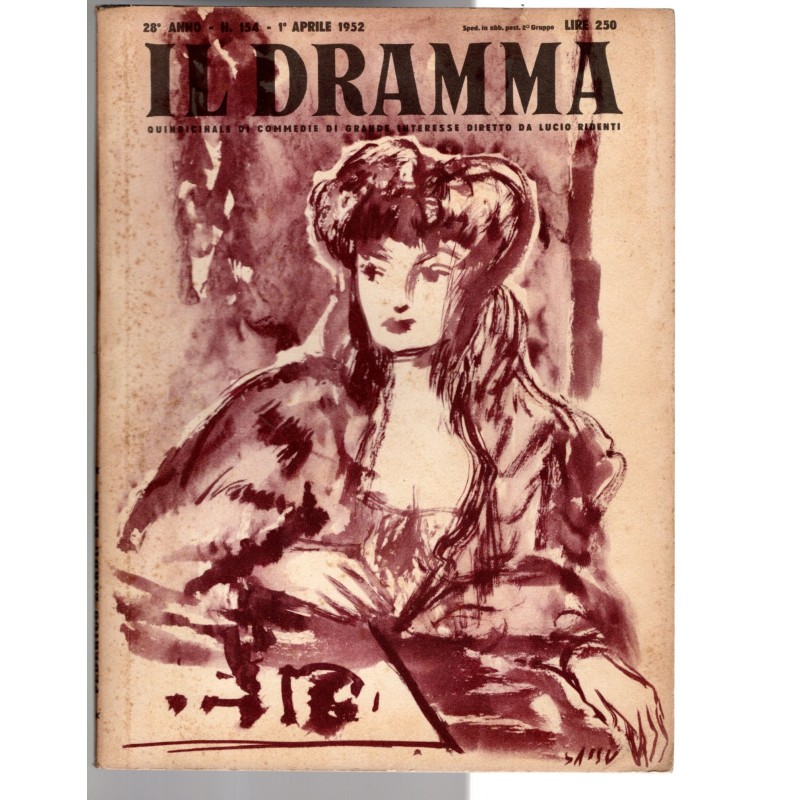 IL DRAMMA-n 154, 1 aprile-1952