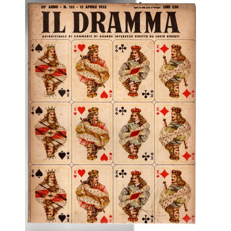 IL DRAMMA-n 155, 15 aprile-1952