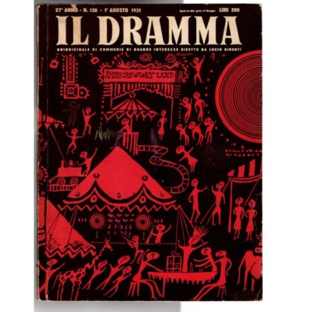 IL DRAMMA-n 138, 1 agosto-1951