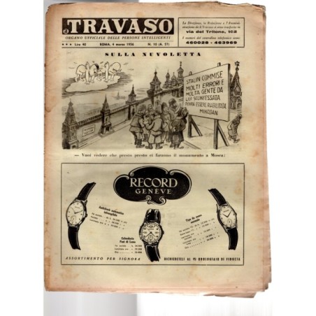 IL TRAVASO-n 10, 4 marzo-1956