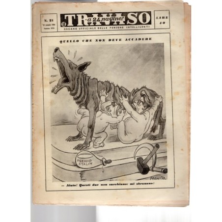 IL TRAVASO-n 21, 20 maggio-1956
