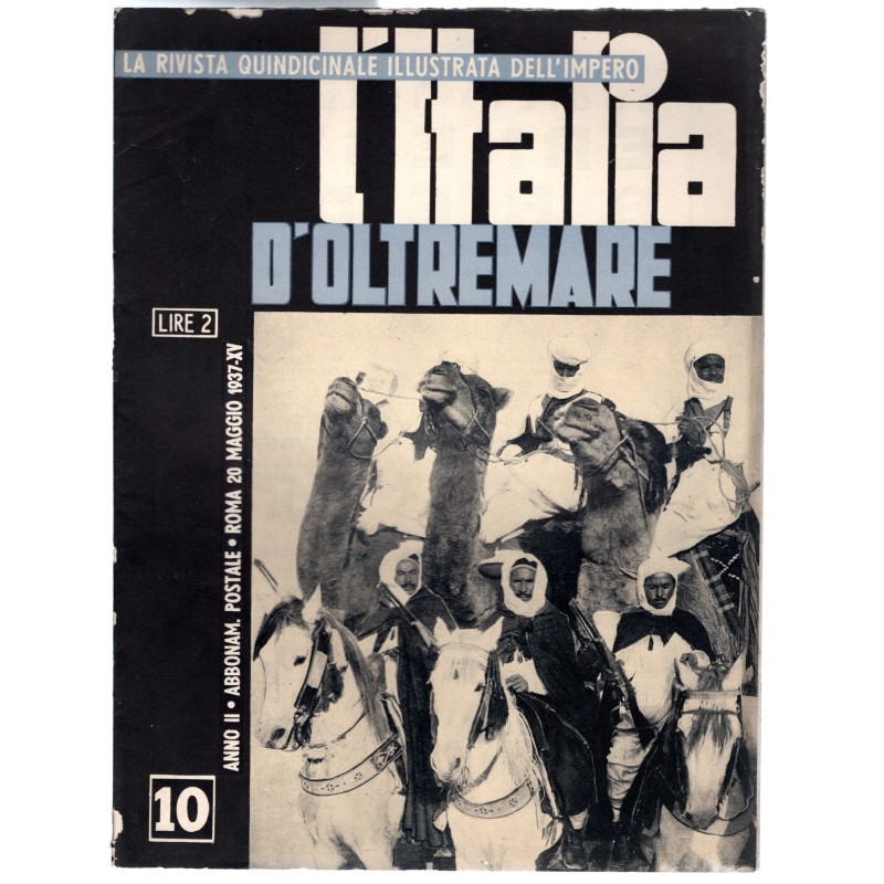 L'ITALIA D'OLTREMARE-n 10, 20 maggio-1937