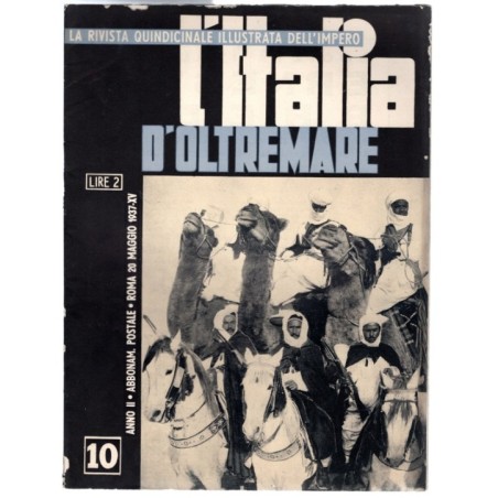L'ITALIA D'OLTREMARE-n 10, 20 maggio-1937