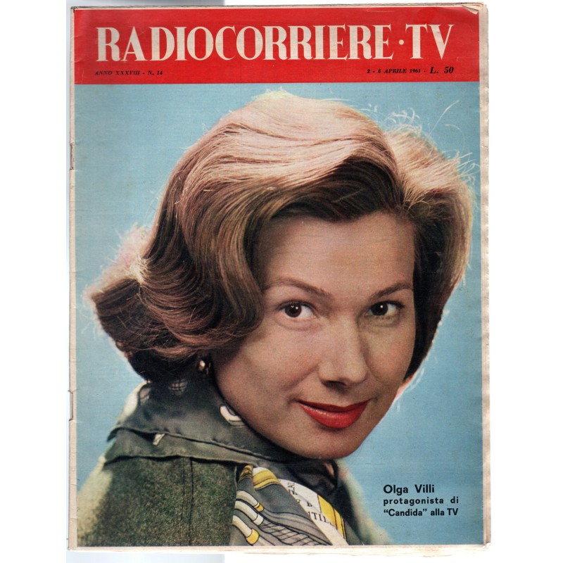 RADIOCORRIERE TV-n 14, 2-8 aprile-1961