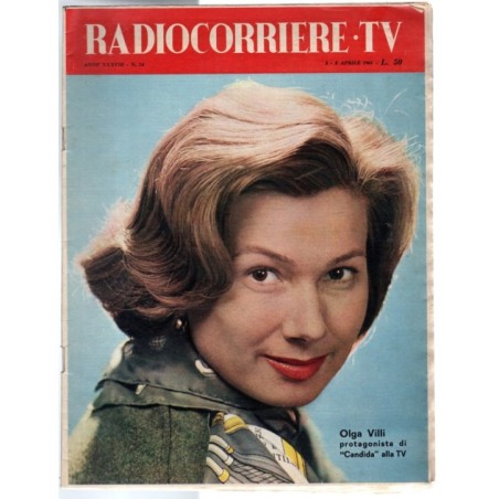 RADIOCORRIERE TV-n 14, 2-8 aprile-1961