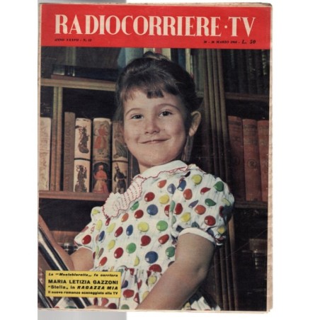 RADIOCORRIERE TV-n 12, 20-26 marzo-1960