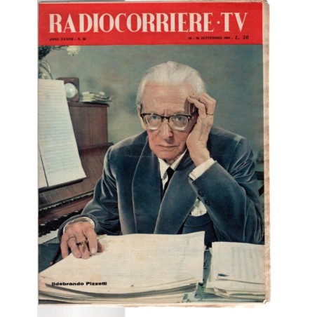 RADIOCORRIERE TV-n 38, 18-24 settembre-1960