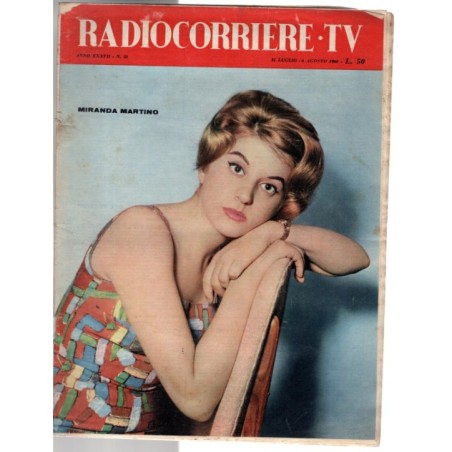 RADIOCORRIERE TV-n 31, 31 luglio-6 agosto-1960