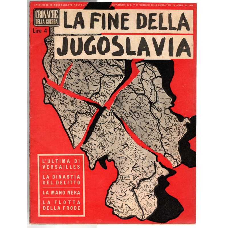 CRONACHE DELLA GUERRA-sup al n 17 del 26 apr-1941