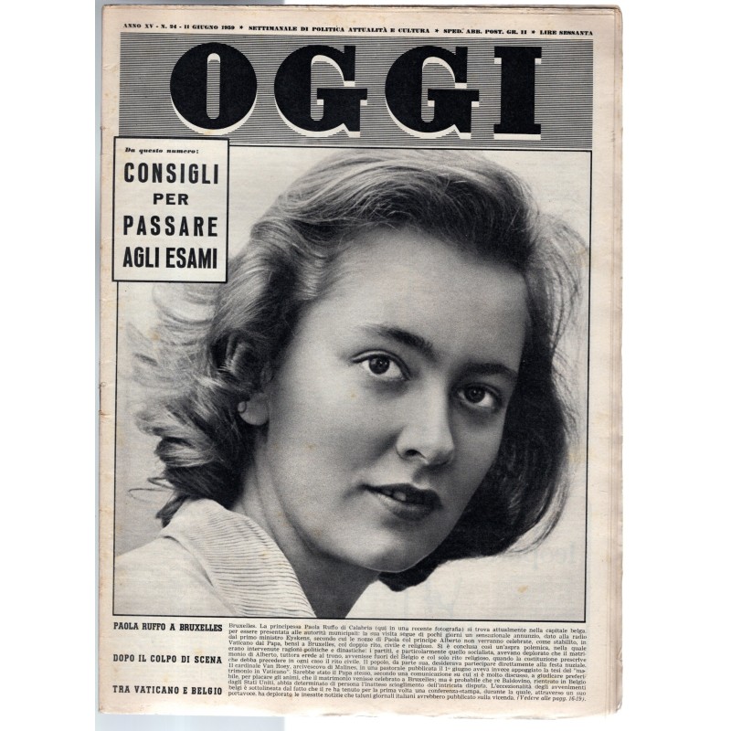OGGI-n 24, 11 giugno-1959
