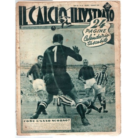 IL CALCIO ILLUSTRATO-n 36, 7 settembre-1950