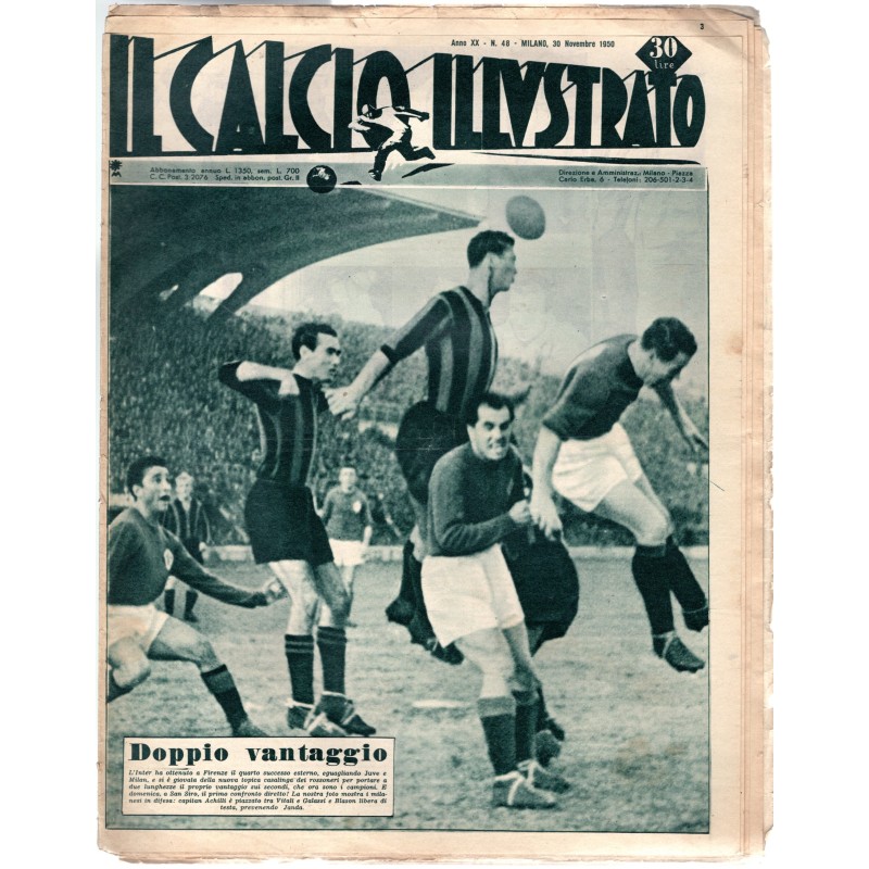 IL CALCIO ILLUSTRATO-n 48, 30 novembre-1950