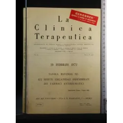 LA CLINICA TERAPEUITICA TAVOLA RITONDA SU: GLI EFFETTI