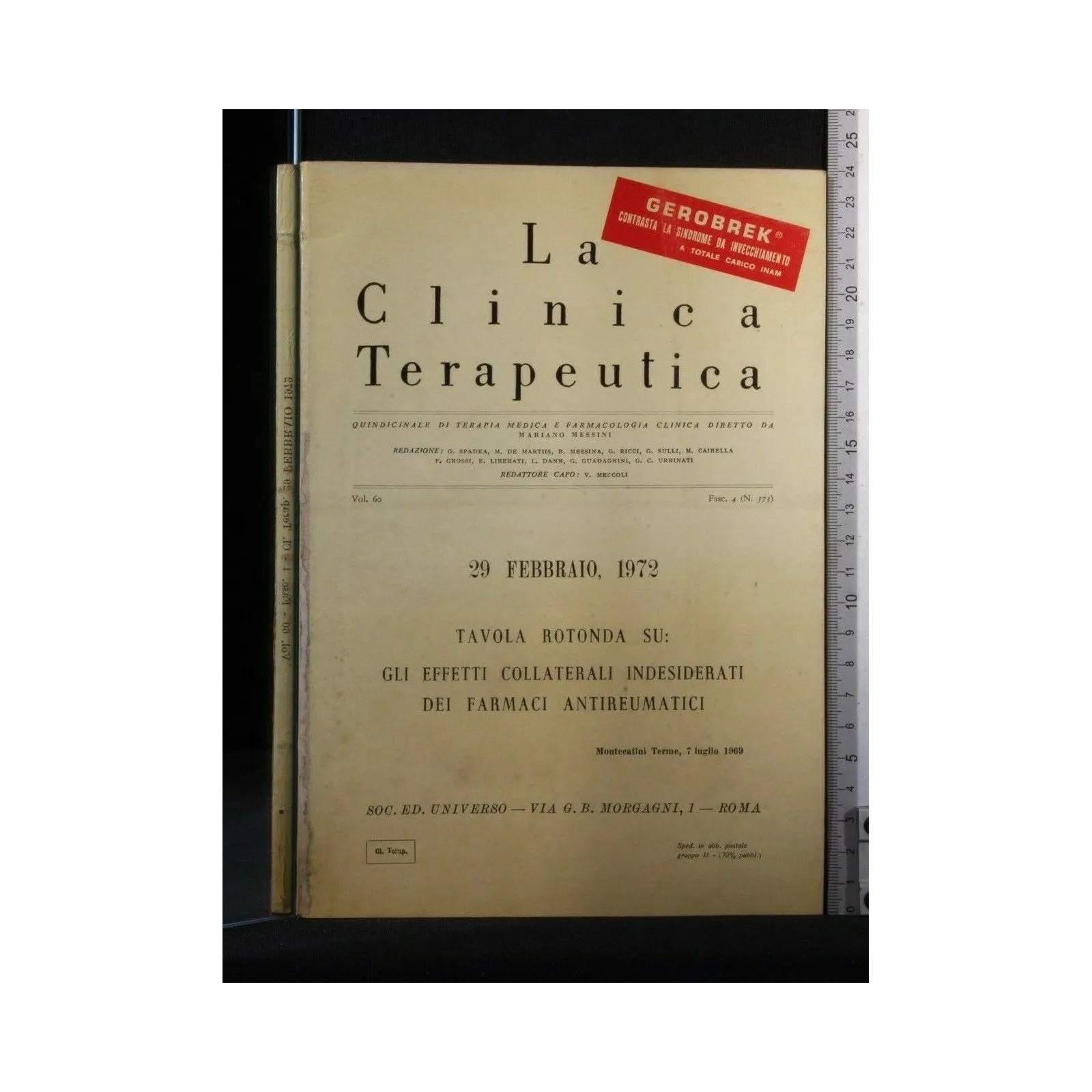 LA CLINICA TERAPEUITICA TAVOLA RITONDA SU: GLI EFFETTI