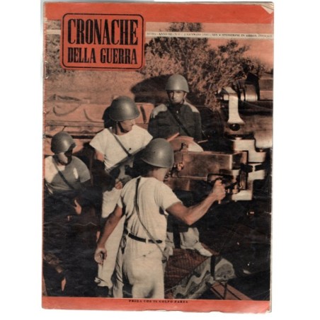 CRONACHE DELLA GUERRA-n 1, 4 gennaio-1941