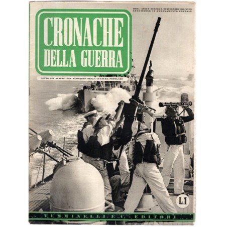 CRONACHE DELLA GUERRA-n 6, 25 novembre-1939