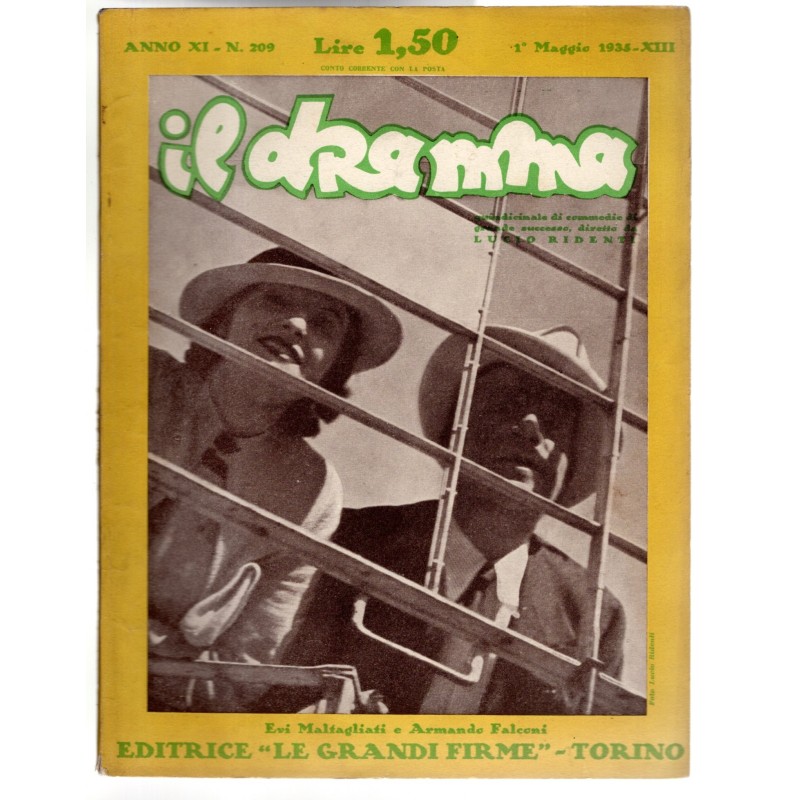 IL DRAMMA-n 209, 1 maggio-1935